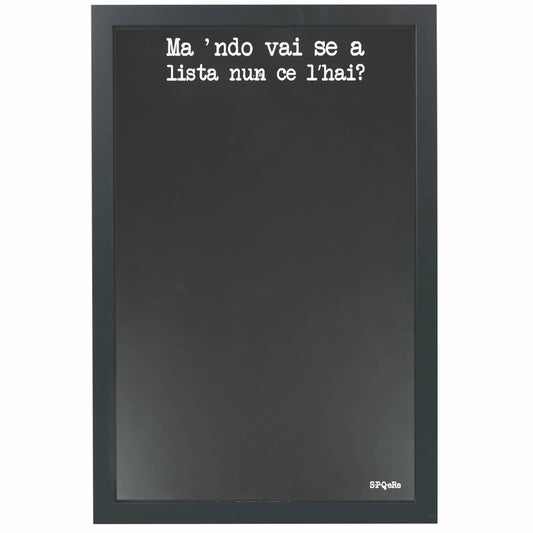 Lavagna memo da parete con gessetti